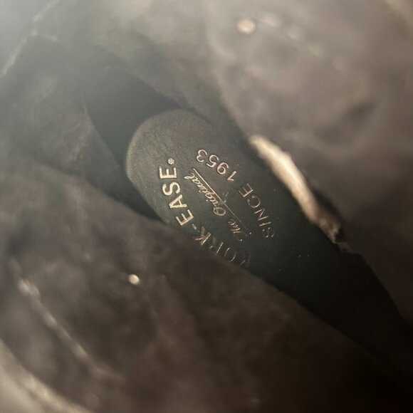 KORK-EASE Boots Womens Gray Lena Western Heel Distressed Leather Ankle Bootie - Picture 9 of 9